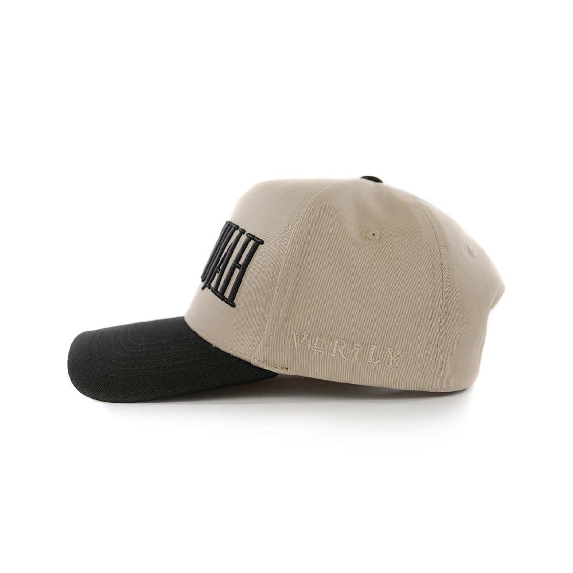 Hallelujah Hat // Black + Tan