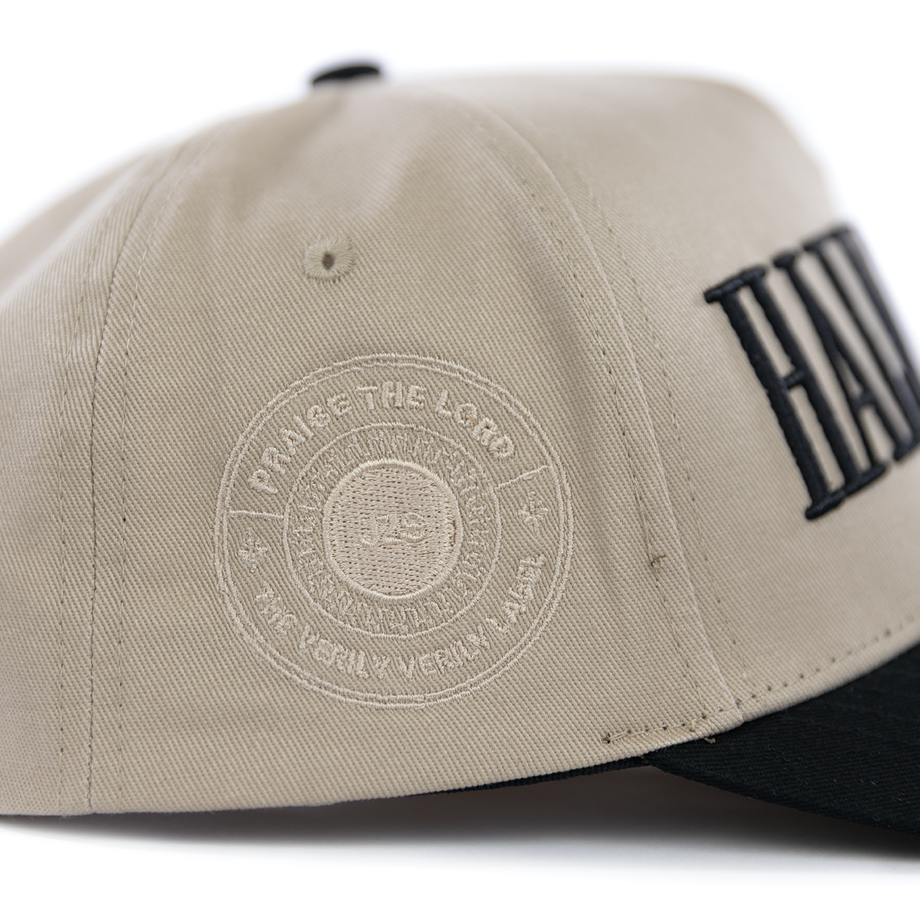 Hallelujah Hat // Black + Tan