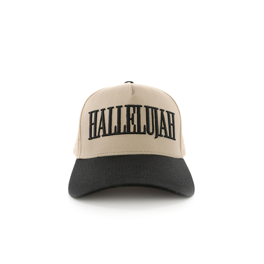 Hallelujah Hat // Black + Tan