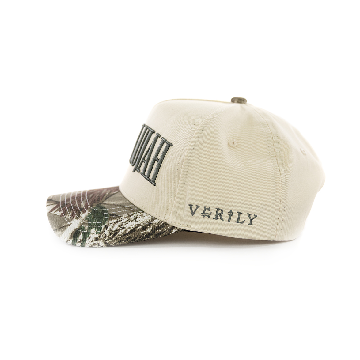 Hallelujah Hat // Camo + Cream