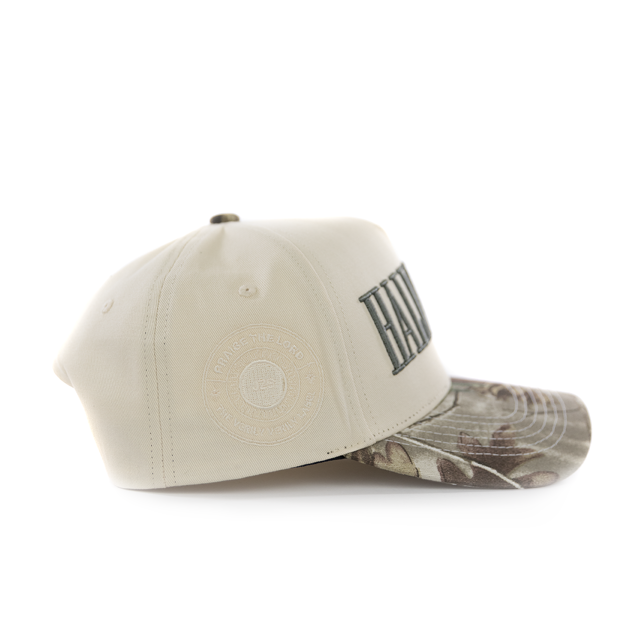 Hallelujah Hat // Camo + Cream